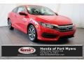 San Marino Red - Civic LX Coupe Photo No. 1