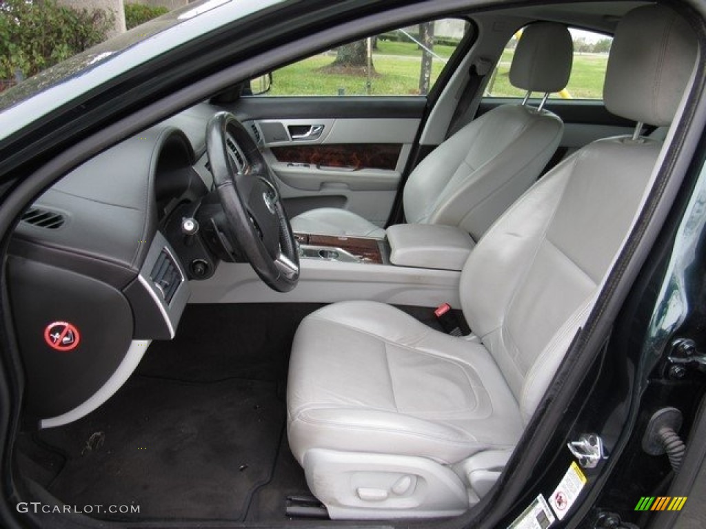 2013 XF I4 T - British Racing Green Metallic / Dove/Warm Charcoal photo #3