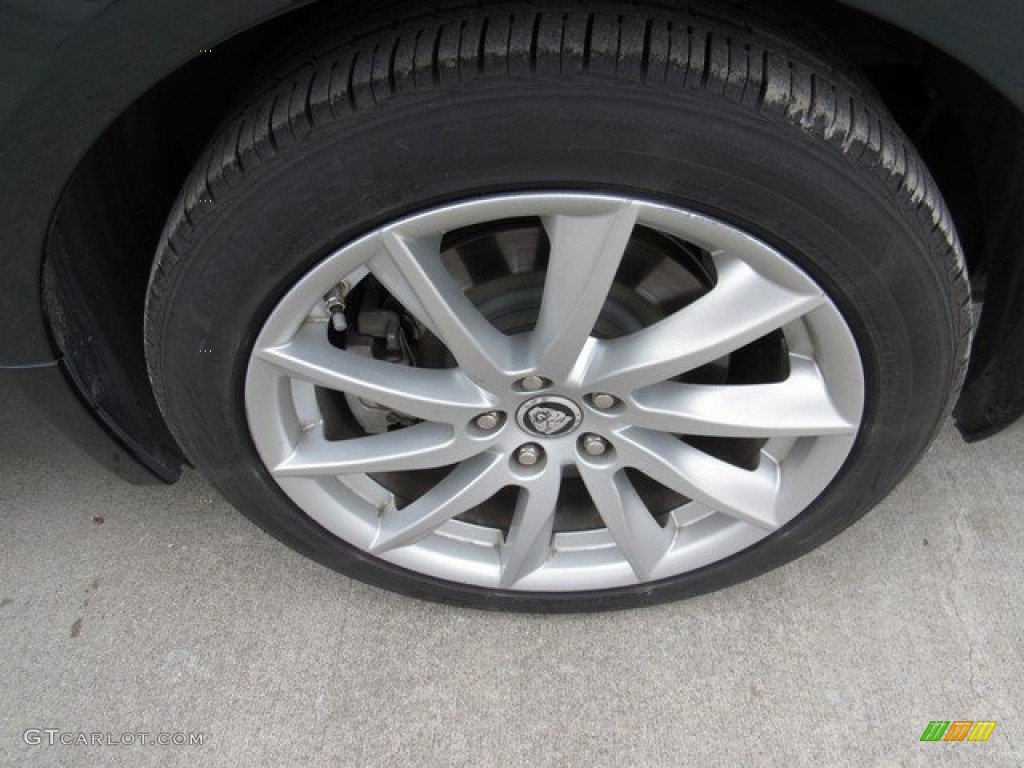 2013 XF I4 T - British Racing Green Metallic / Dove/Warm Charcoal photo #35
