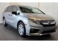 2018 Lunar Silver Metallic Honda Odyssey LX  photo #2