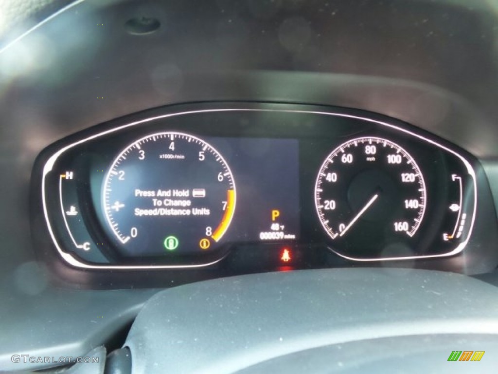 2018 Accord EX-L Sedan - Modern Steel Metallic / Gray photo #8