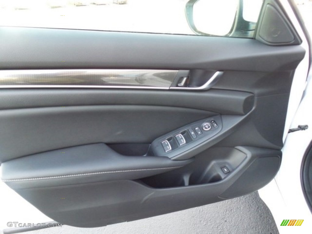 2018 Accord EX-L Sedan - Modern Steel Metallic / Gray photo #7