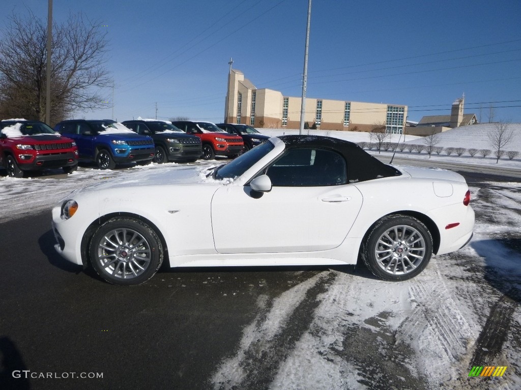 Bianco Gelato White 2018 Fiat 124 Spider Classica Roadster Exterior Photo #124713391