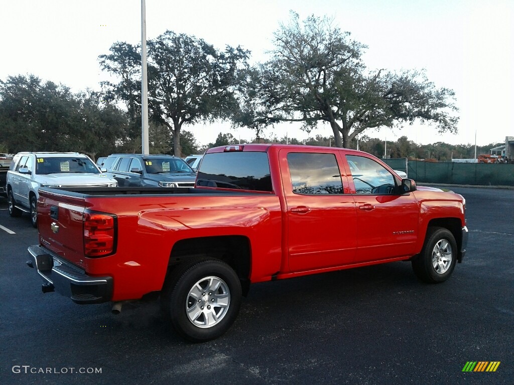 2018 Silverado 1500 LT Crew Cab - Red Hot / Jet Black photo #5