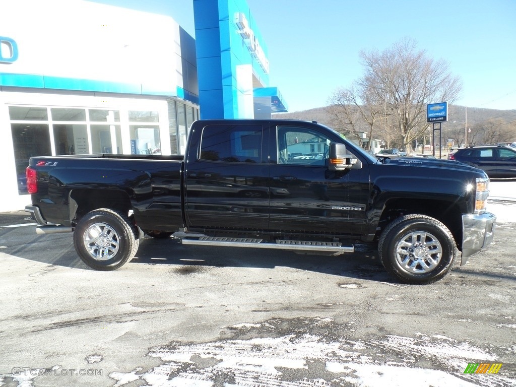 2018 Silverado 2500HD LT Crew Cab 4x4 - Black / Jet Black photo #4