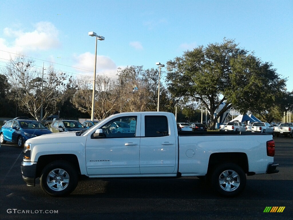 2018 Silverado 1500 LT Double Cab - Summit White / Jet Black photo #2