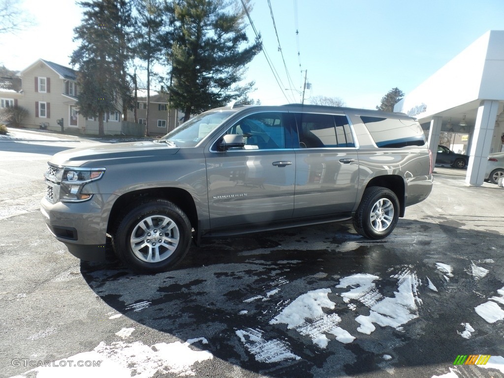 2018 Suburban LS 4WD - Pepperdust Metallic / Jet Black photo #4