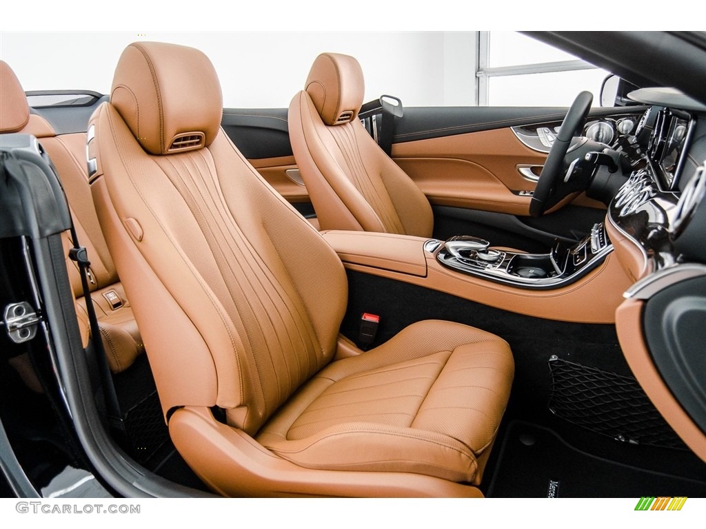 2018 E 400 Convertible - Black / Saddle Brown/Black photo #2