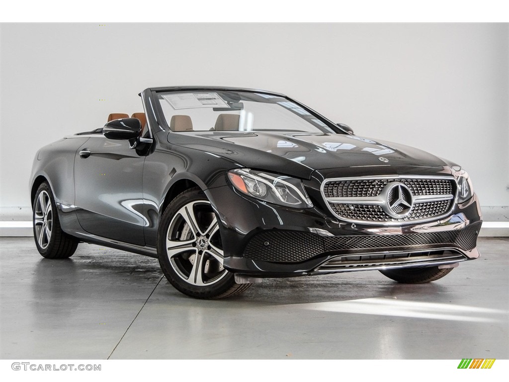 2018 E 400 Convertible - Black / Saddle Brown/Black photo #12