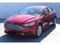 2018 Ruby Red Ford Fusion SE  photo #3