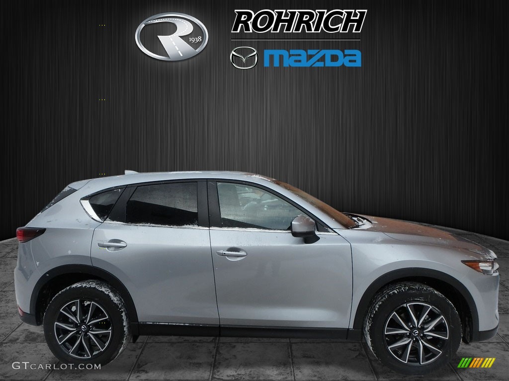 2018 CX-5 Touring AWD - Sonic Silver Metallic / Black photo #2