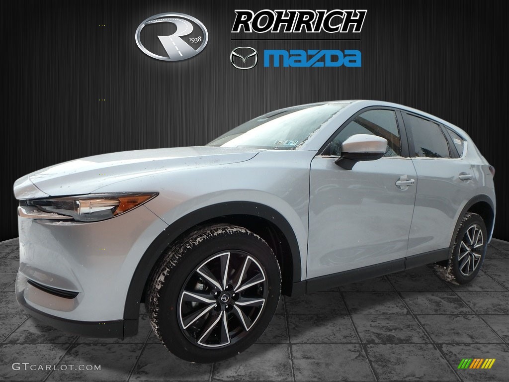 2018 CX-5 Touring AWD - Sonic Silver Metallic / Black photo #4