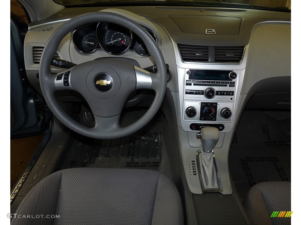 2008 Malibu LS Sedan - Golden Pewter Metallic / Titanium Gray photo #11