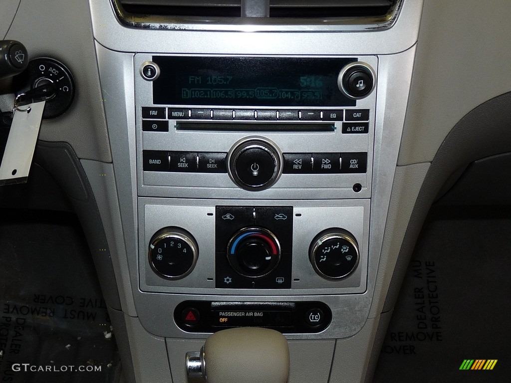 2008 Malibu LS Sedan - Golden Pewter Metallic / Titanium Gray photo #12