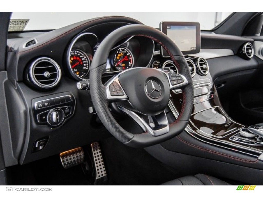 2018 Mercedes-Benz GLC AMG 43 4Matic Black Dashboard Photo #124720018