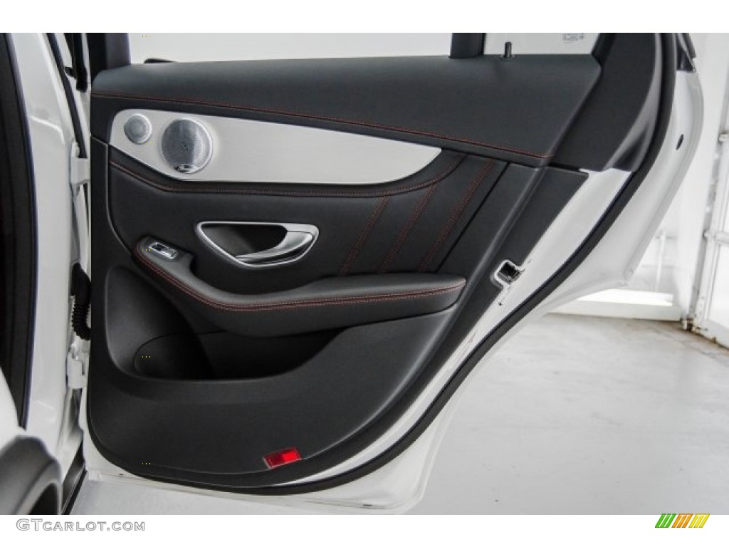 2018 Mercedes-Benz GLC AMG 43 4Matic Black Door Panel Photo #124720147