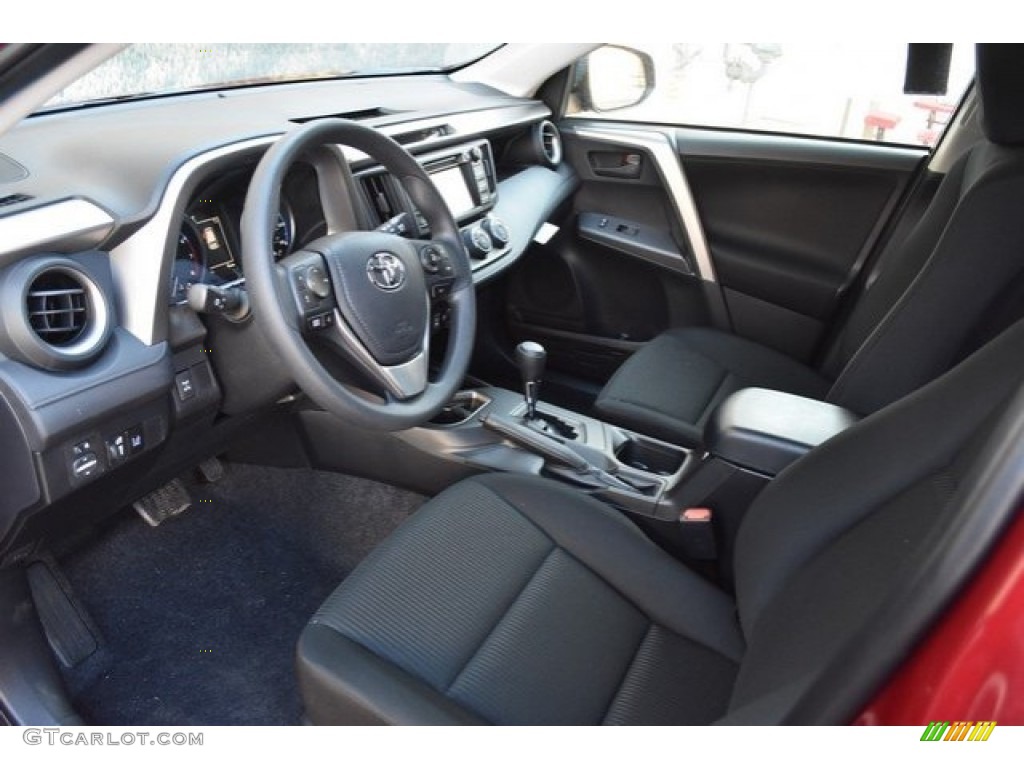 2018 RAV4 LE AWD - Ruby Flare Pearl / Black photo #5