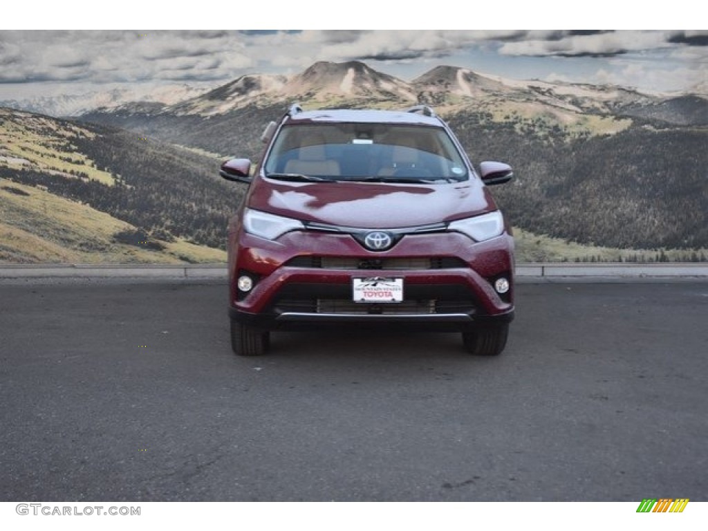 2018 RAV4 Limited AWD Hybrid - Ruby Flare Pearl / Nutmeg photo #2