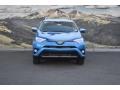 2018 Electric Storm Blue Toyota RAV4 Limited AWD Hybrid  photo #2