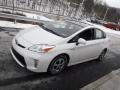 2012 Blizzard White Pearl Toyota Prius 3rd Gen Four Hybrid  photo #5