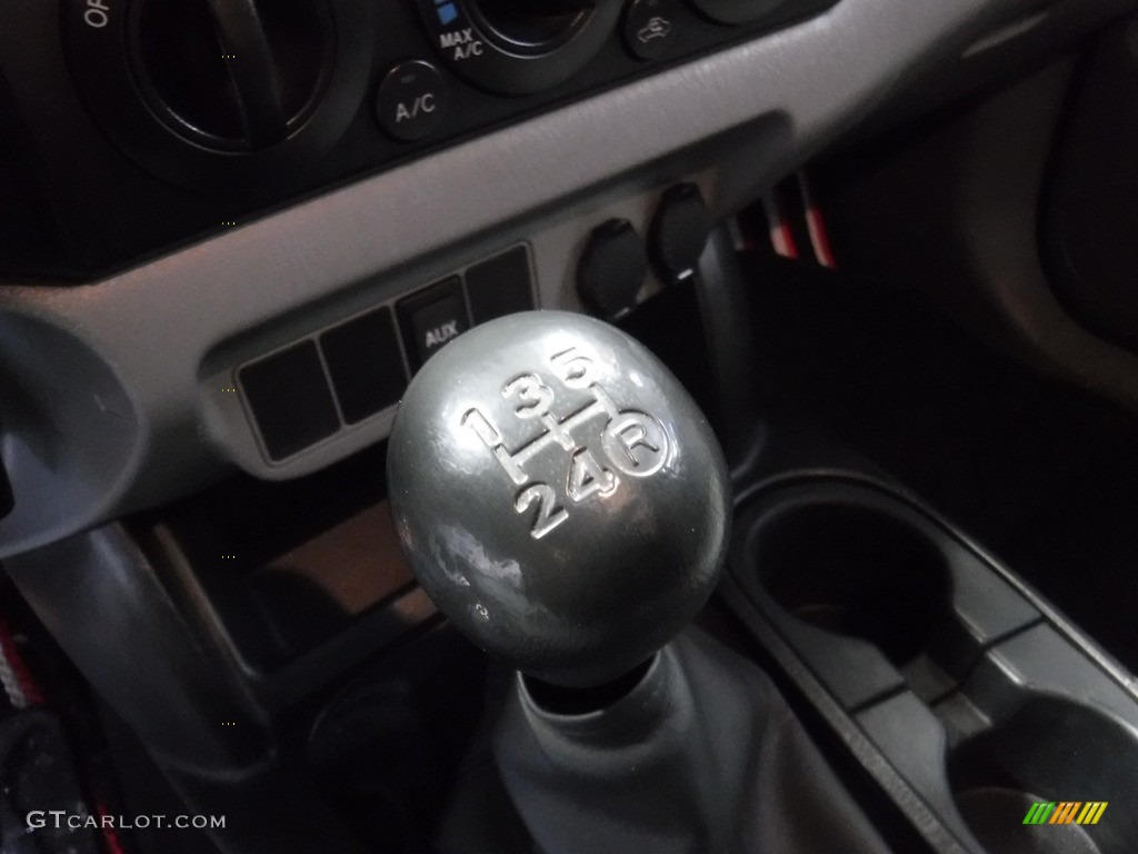 2012 Tacoma Regular Cab 4x4 - Black / Graphite photo #20