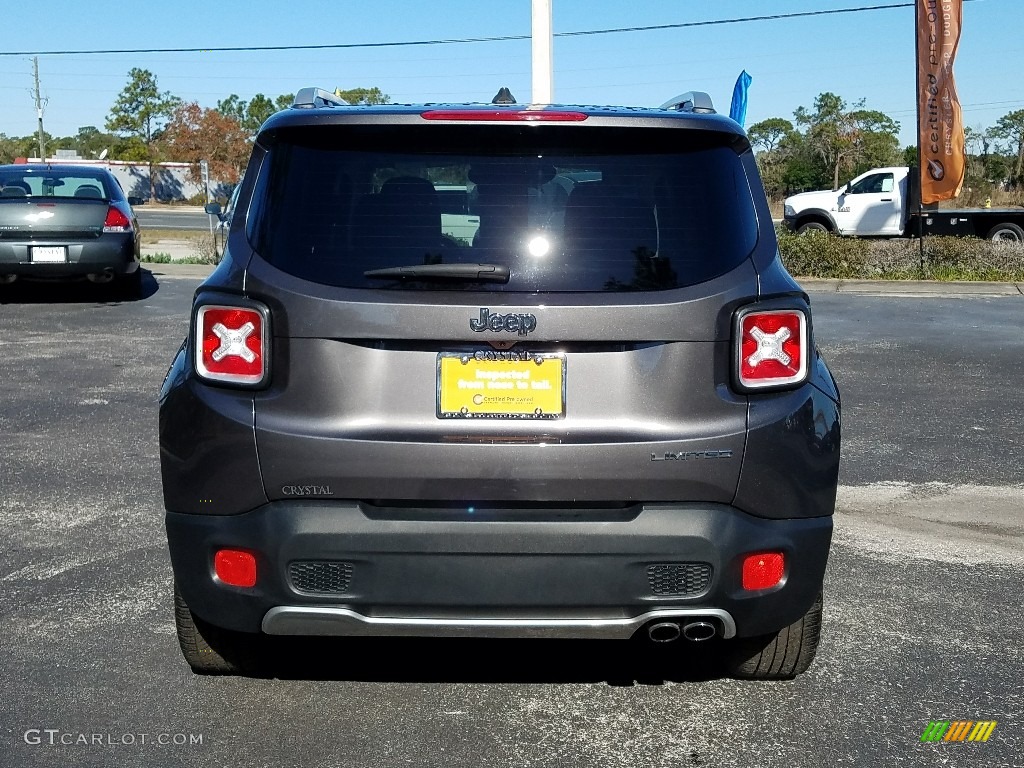 2017 Renegade Limited - Granite Crystal Metallic / Black photo #4