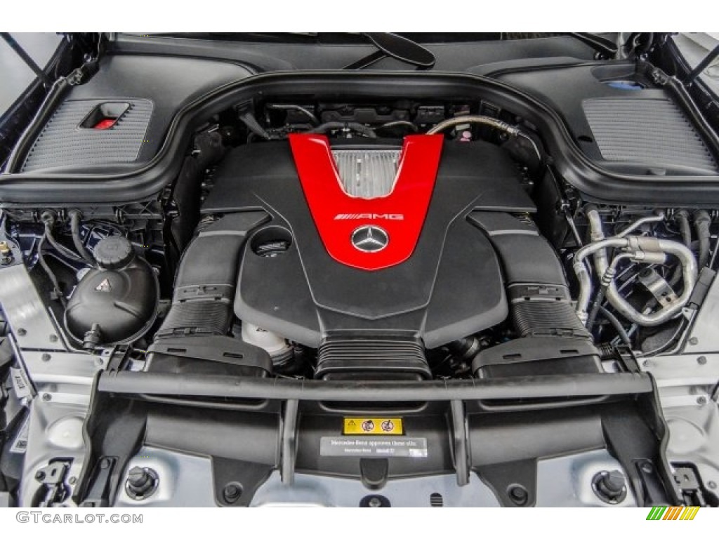 2018 Mercedes-Benz GLC AMG 43 4Matic 3.0 Liter AMG biturbo DOHC 24-Valve VVT V6 Engine Photo #124724188