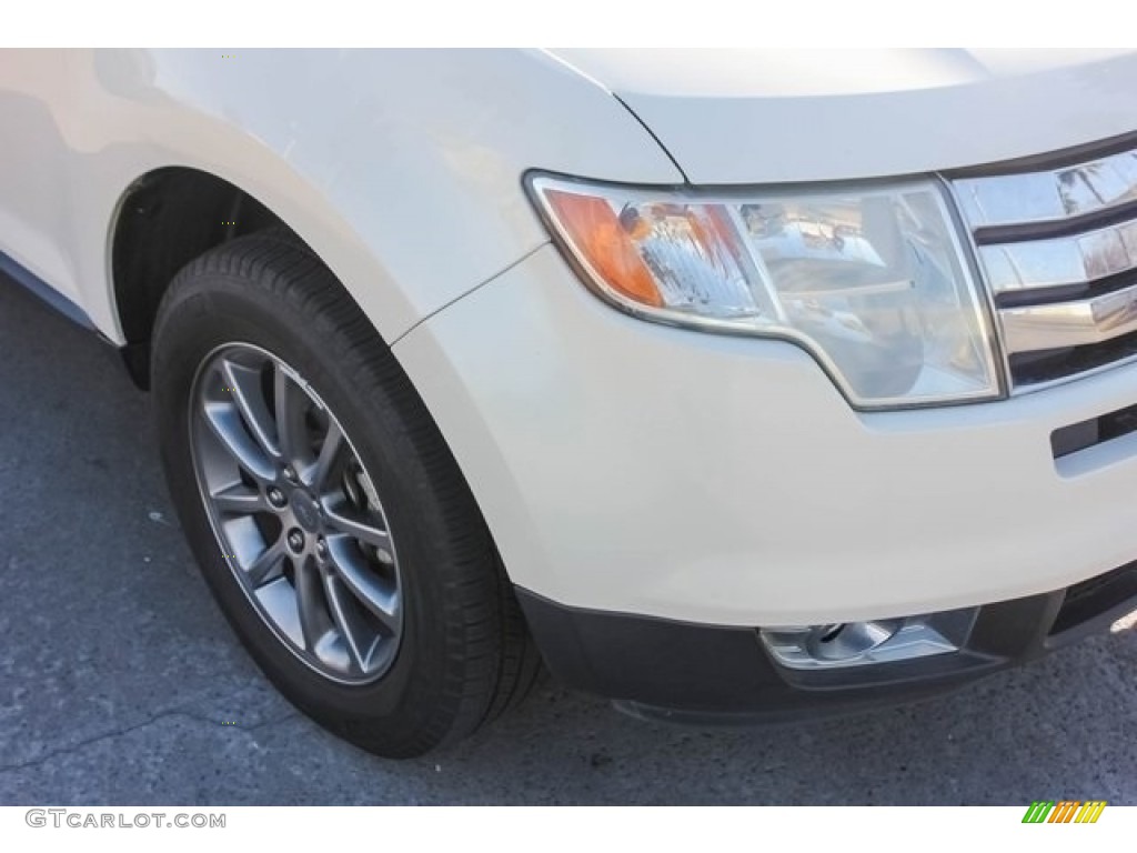 2008 Edge SEL - White Sand Tri-Coat Metallic / Medium Light Stone photo #10