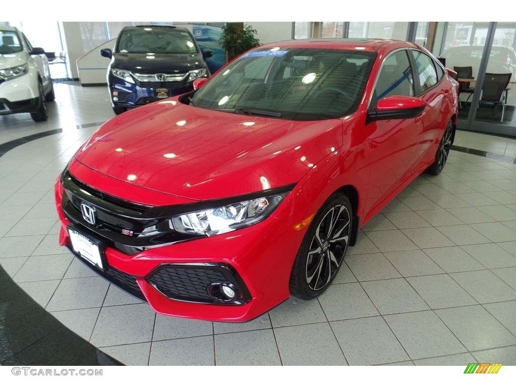 2017 Civic Si Sedan - Rallye Red / Black photo #1