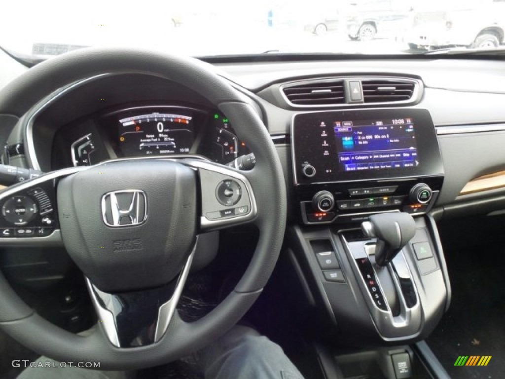 2018 CR-V EX AWD - White Diamond Pearl / Black photo #11
