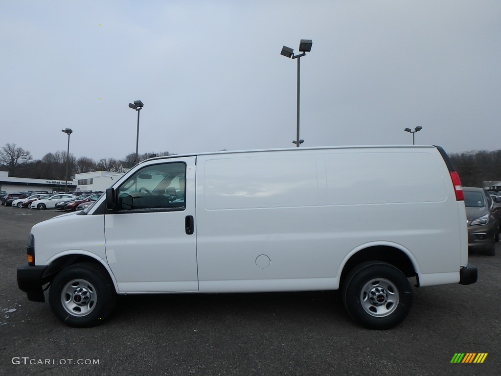 Summit White 2018 GMC Savana Van 2500 Cargo Exterior Photo #124730728