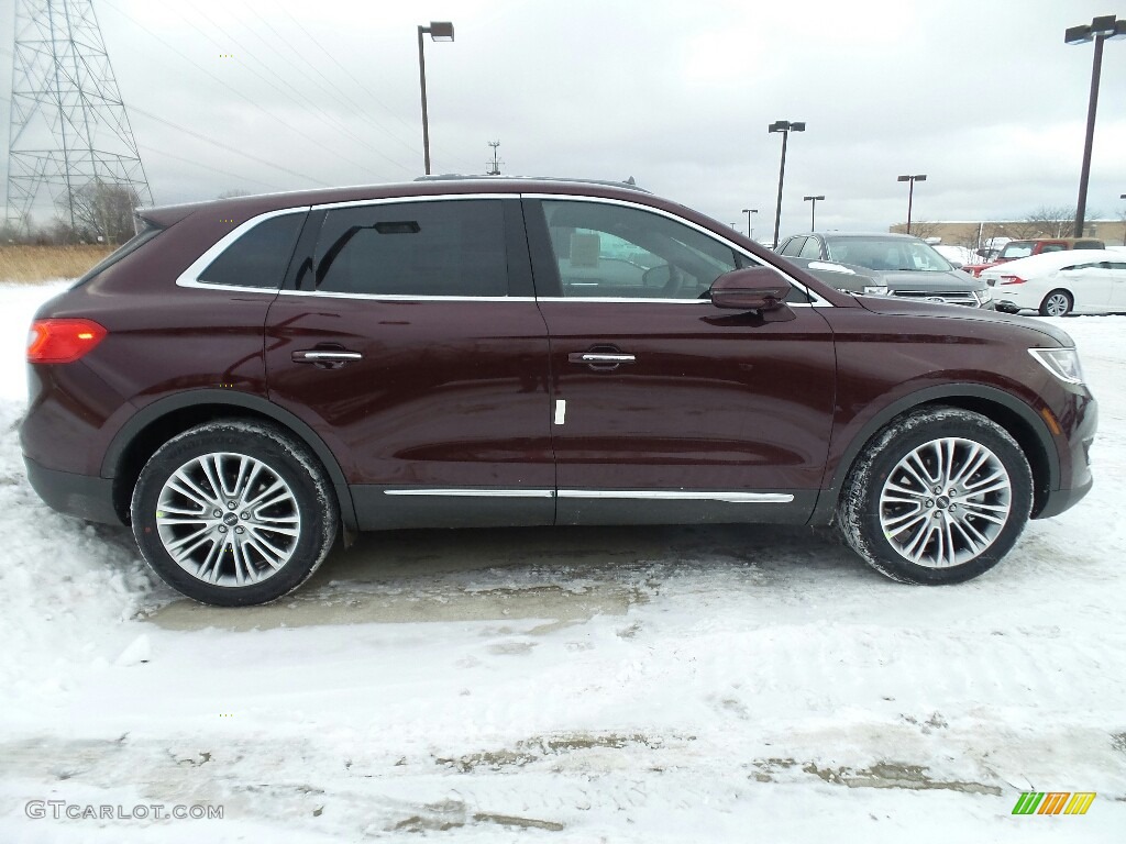 Burgundy Velvet Metallic 2018 Lincoln MKX Reserve AWD Exterior Photo #124736180