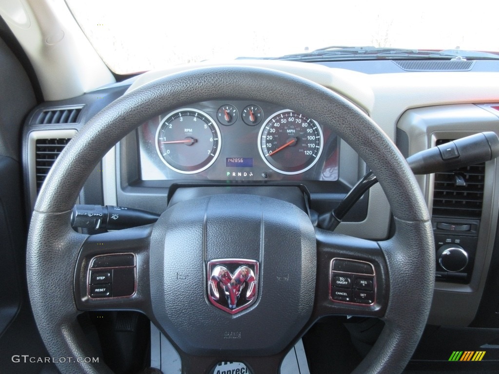 2012 Ram 1500 ST Regular Cab 4x4 - Flame Red / Dark Slate Gray/Medium Graystone photo #32