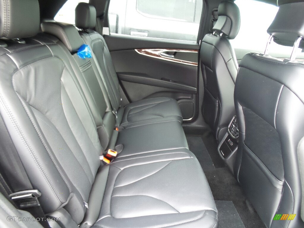 Ebony Interior 2018 Lincoln MKX Reserve AWD Photo #124736282