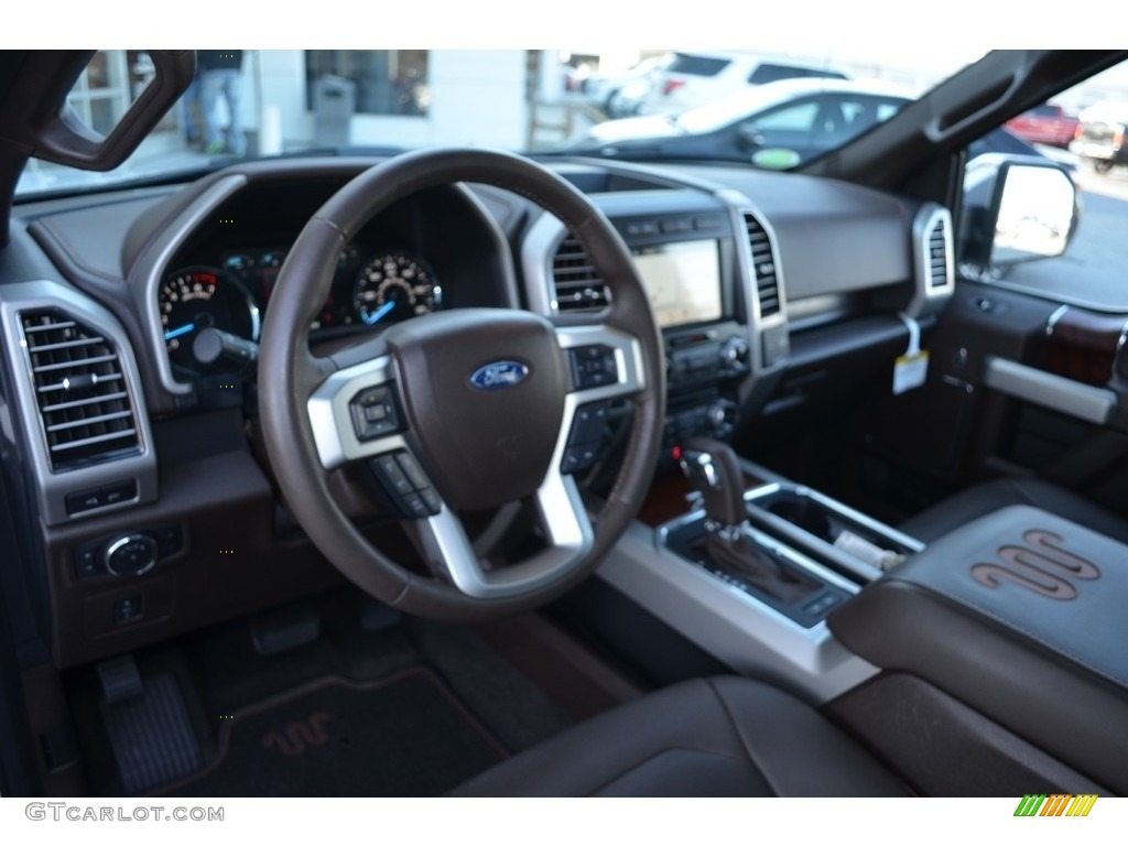 2017 F150 King Ranch SuperCrew 4x4 - Oxford White / Limited Black/Mojave photo #10