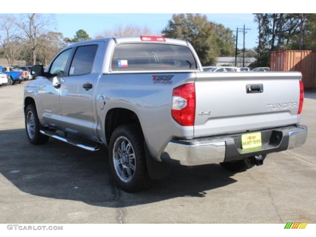 2018 Tundra SR5 CrewMax 4x4 - Silver Sky Metallic / Graphite photo #6