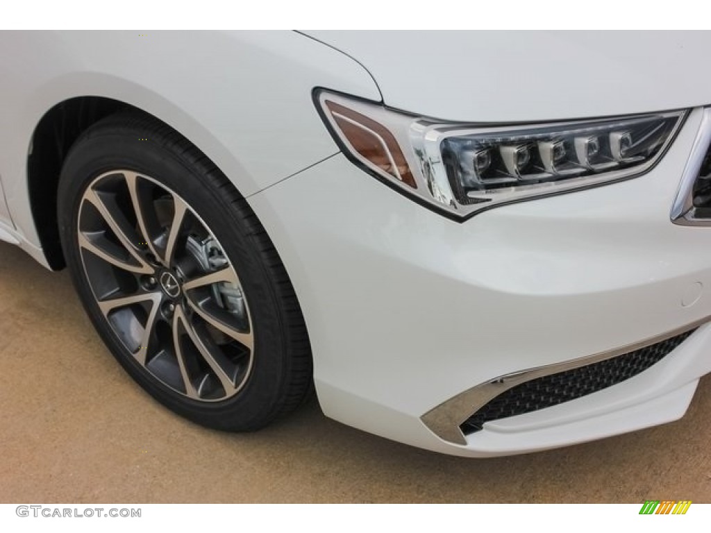 2018 TLX V6 Technology Sedan - Bellanova White Pearl / Ebony photo #10