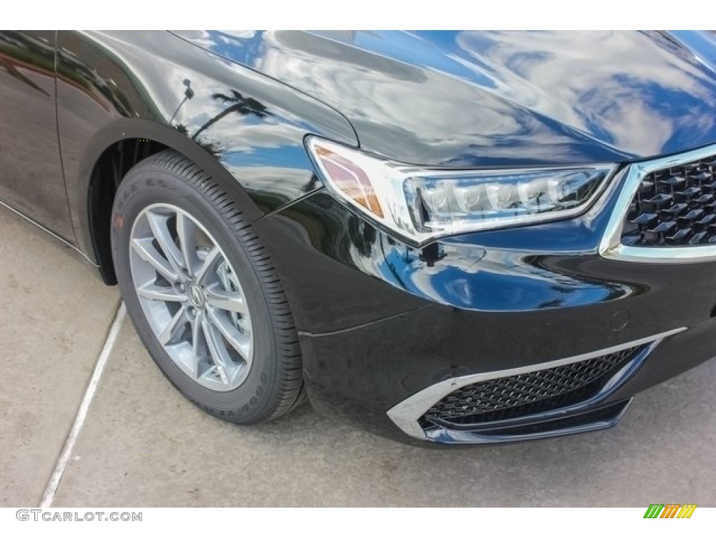 2018 TLX Technology Sedan - Crystal Black Pearl / Parchment photo #10