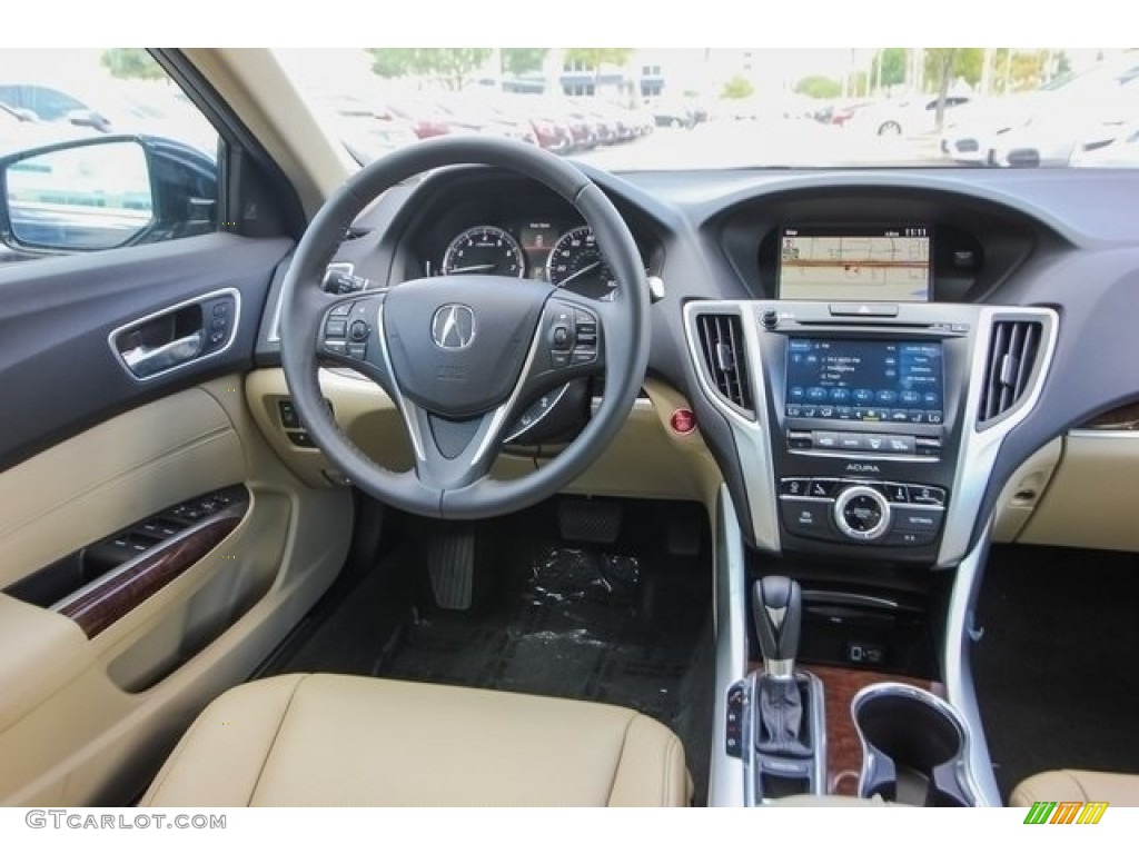 2018 TLX Technology Sedan - Crystal Black Pearl / Parchment photo #28