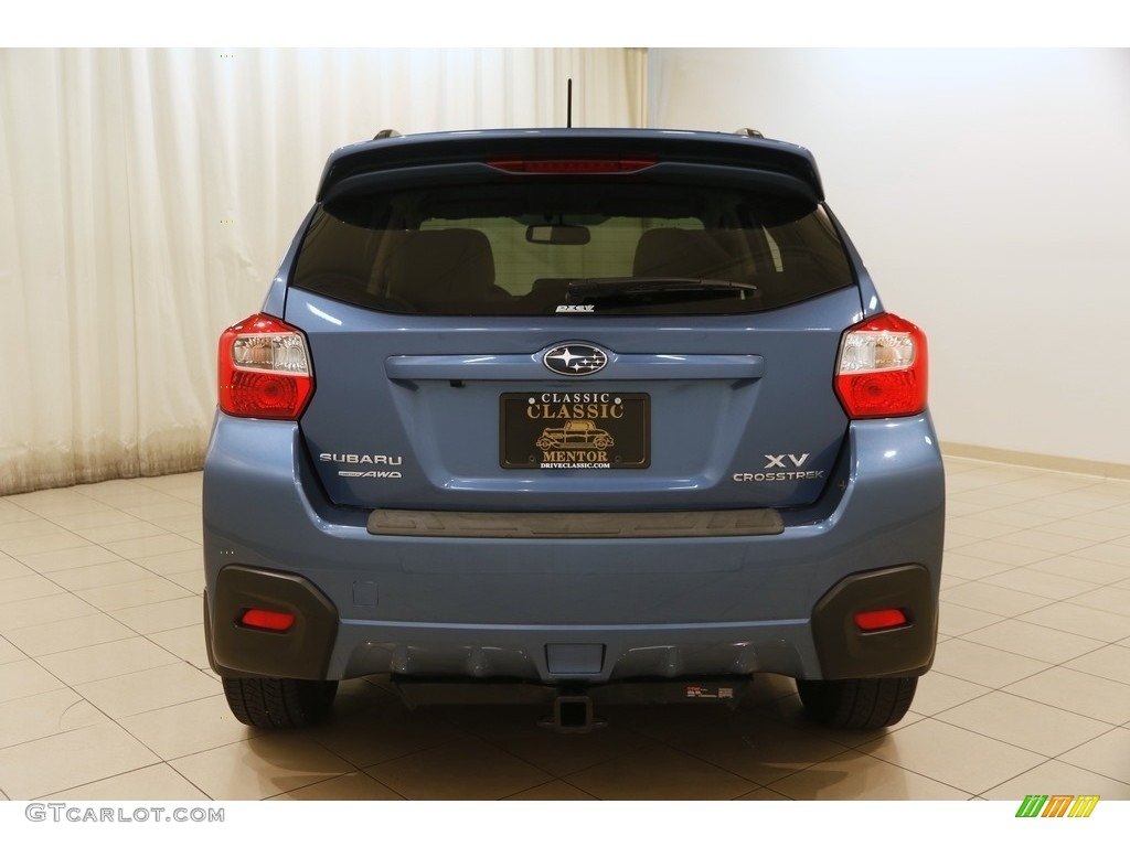 2014 XV Crosstrek 2.0i Limited - Quartz Blue Pearl / Ivory photo #17