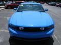 2010 Grabber Blue Ford Mustang GT Premium Coupe  photo #2