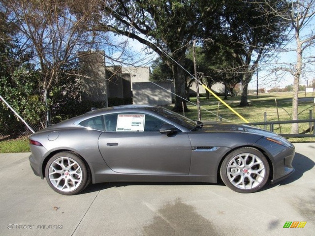 Corris Grey Metallic 2018 Jaguar F-Type Coupe Exterior Photo #124744667