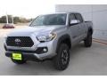 2018 Silver Sky Metallic Toyota Tacoma TRD Off Road Double Cab 4x4  photo #3