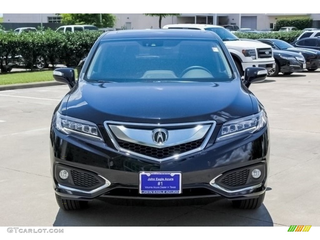 2018 RDX FWD Advance - Crystal Black Pearl / Ebony photo #2