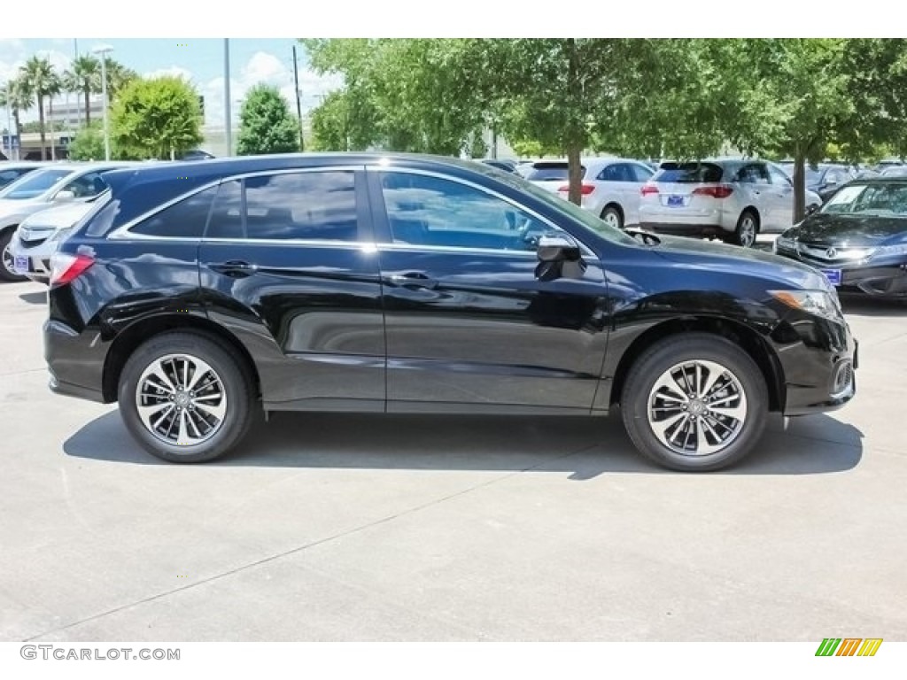 2018 RDX FWD Advance - Crystal Black Pearl / Ebony photo #8