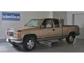 1999 Topaz Gold Metallic GMC Sierra 1500 SLE Extended Cab 4x4  photo #1