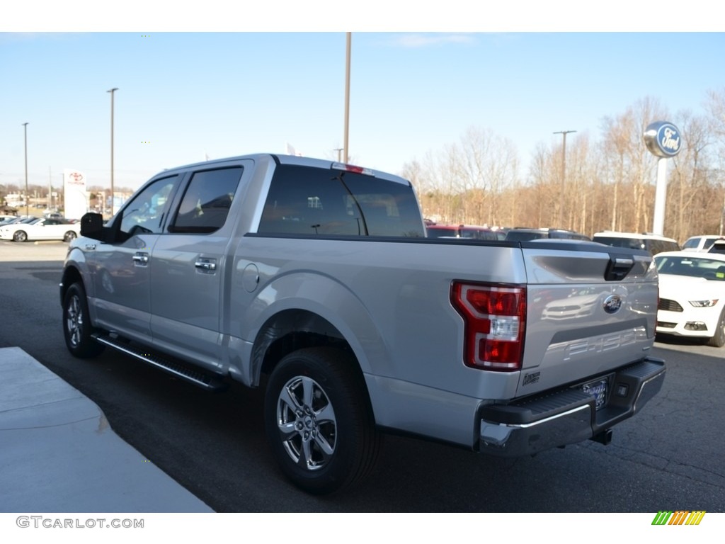 2018 F150 XLT SuperCrew - Ingot Silver / Earth Gray photo #16