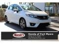 White Orchid Pearl 2015 Honda Fit EX