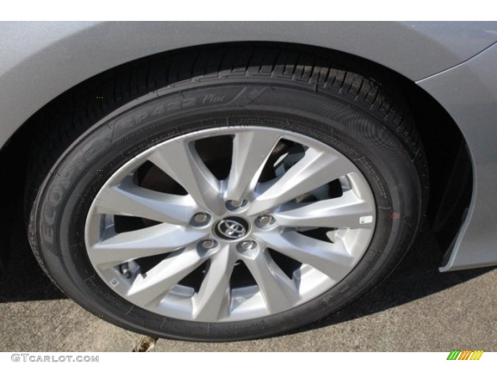 2018 Camry LE - Celestial Silver Metallic / Ash photo #10