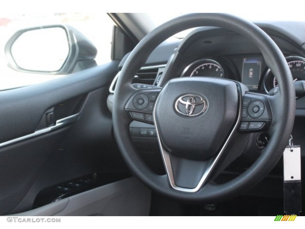 2018 Camry LE - Celestial Silver Metallic / Ash photo #22